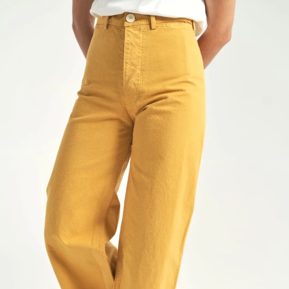 Jesse Kamm Sailor Pants- Caribbean Gold - Picture 9 of 14